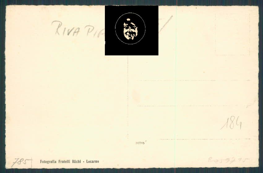 Svizzera Locarno cartolina RB1554 – retro