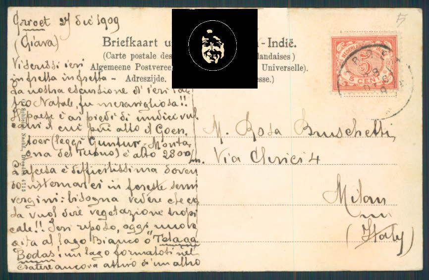Malaysia Java postcard cartolina RB1557 – retro