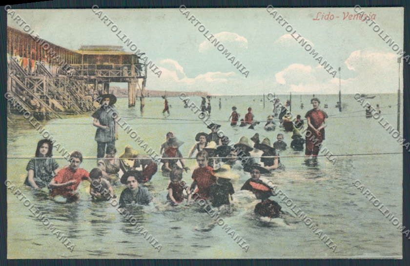 Venezia Lido cartolina RB1601 – fronte