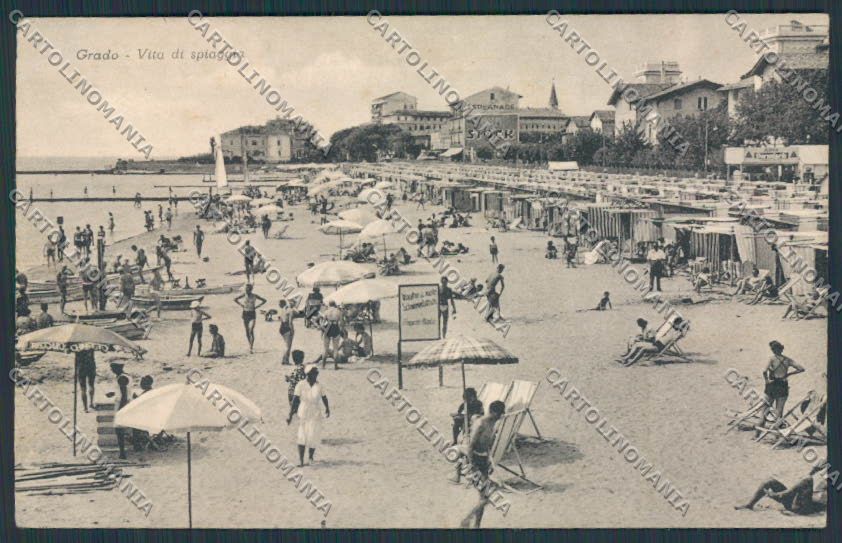 Gorizia Grado cartolina RB1607 – fronte