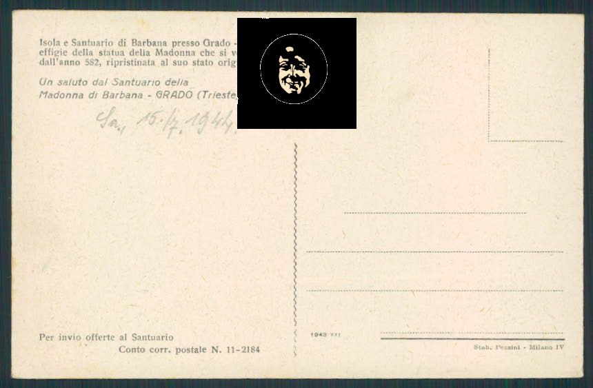 Gorizia Grado cartolina RB1609 – retro