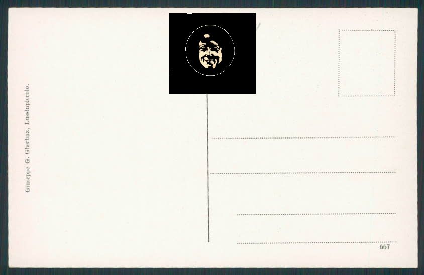 Croazia Croatia Lussinpiccolo cartolina RB1638 – retro