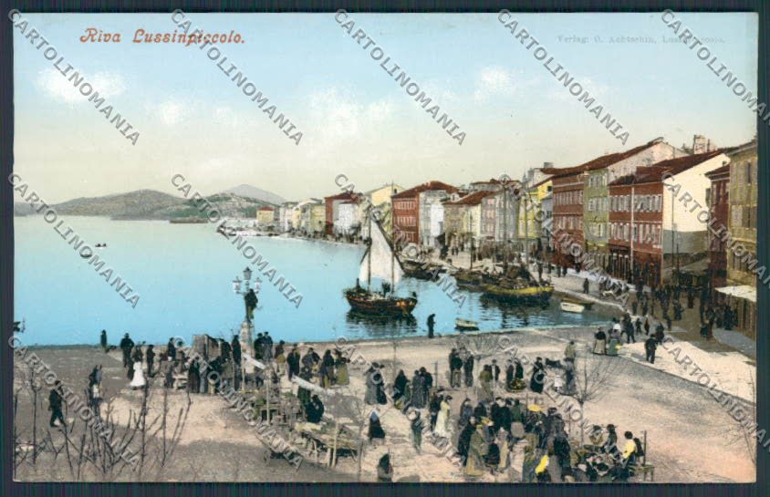 Croazia Croatia Lussinpiccolo cartolina RB1639 – fronte