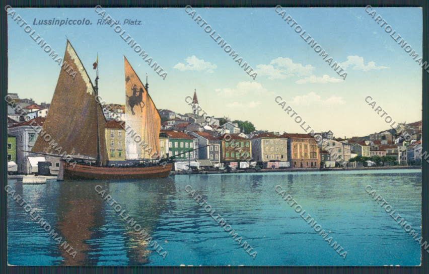 Croazia Croatia Lussinpiccolo cartolina RB1648 – fronte