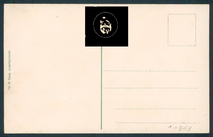 Croazia Croatia Lussinpiccolo cartolina RB1648 – retro