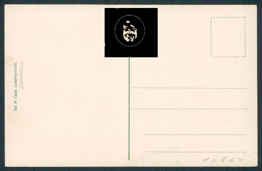 Croazia Croatia Lussinpiccolo cartolina RB1651 – retro