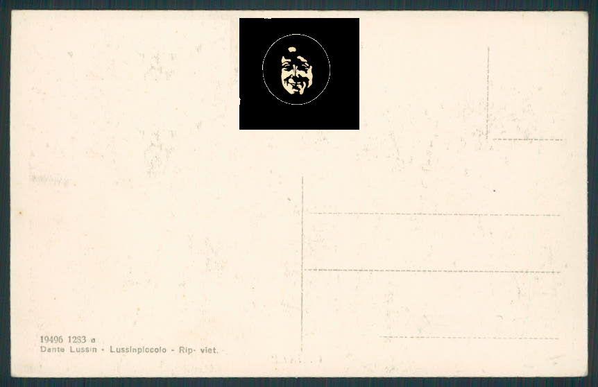 Croazia Croatia Lussinpiccolo Cigale cartolina RB1652 – retro