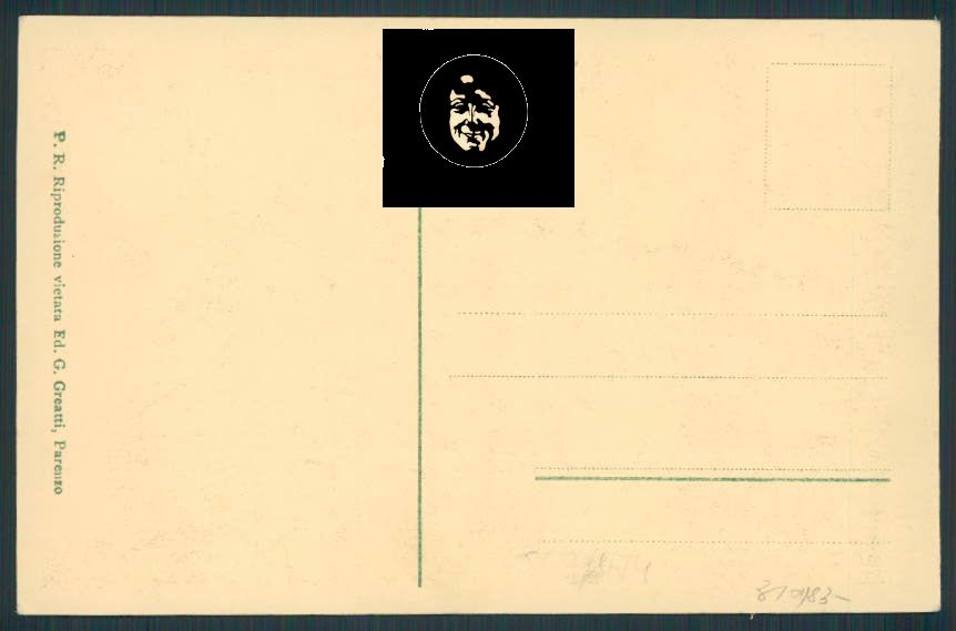 Croazia Croatia Parenzo cartolina RB1655 – retro