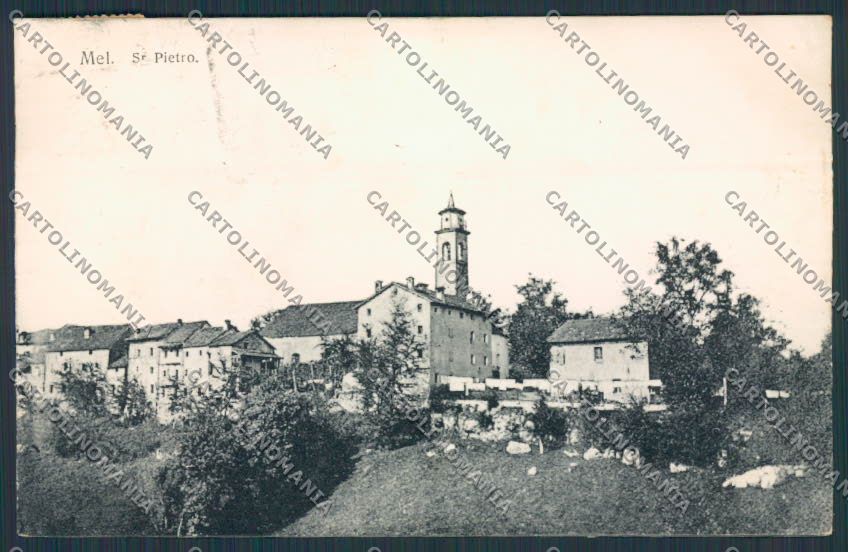 Belluno Mel cartolina RB1690 – fronte