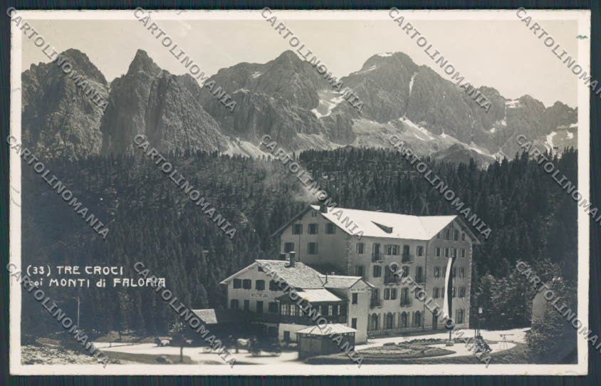 Belluno Cortina foto cartolina RB1702 – fronte