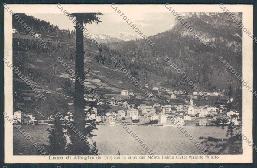 Belluno Alleghe cartolina RB1712 – fronte