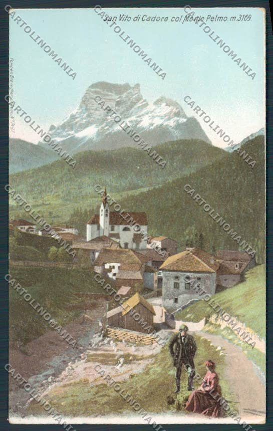 Belluno San Vito cartolina RB1730 – fronte
