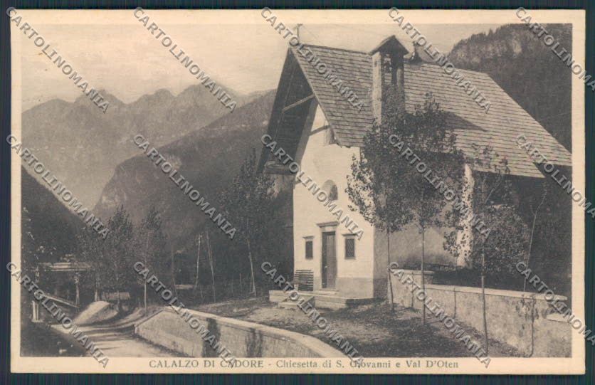 Belluno Calalzo cartolina RB1738 – fronte