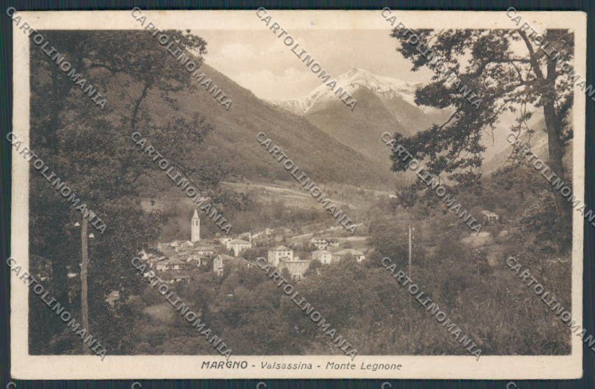 Lecco Margno Valsassina cartolina RB1744 – fronte