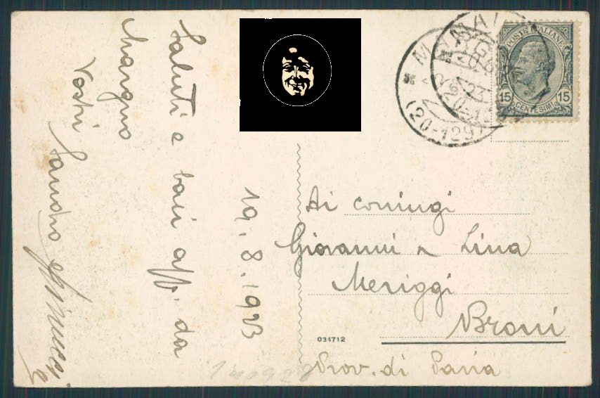 Lecco Margno Valsassina cartolina RB1744 – retro