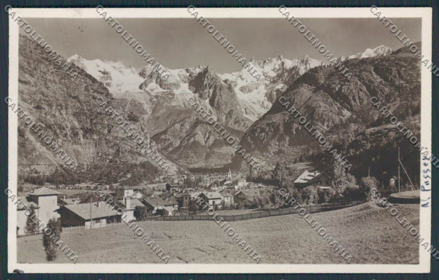Aosta Courmayeur foto cartolina RB1748 – fronte