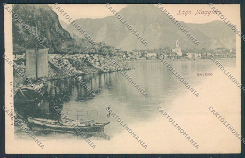 Verbania Baveno cartolina RB1749 – fronte