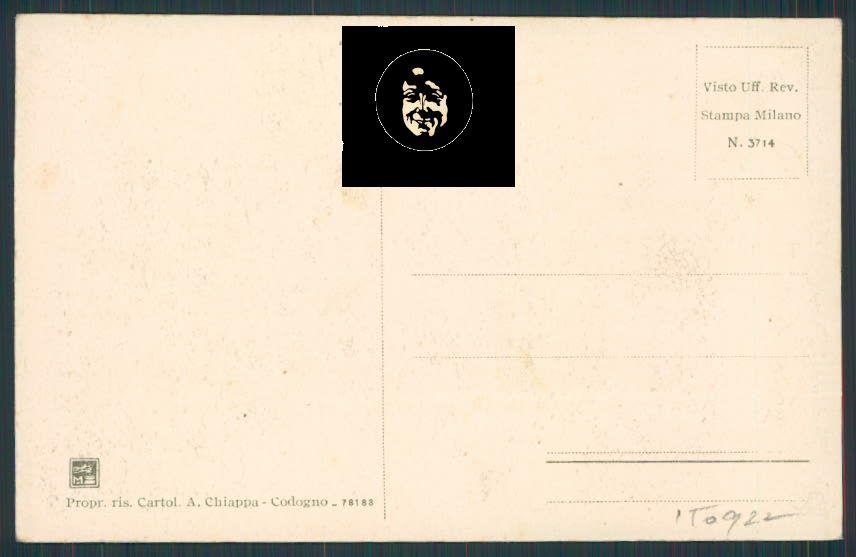 Lodi Codogno cartolina RB1752 – retro