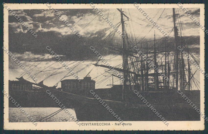 Roma Civitavecchia cartolina RB1756 – fronte