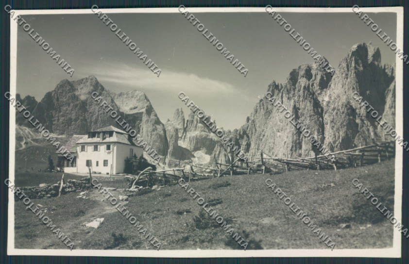 Trento Vigo di Fassa Rifugio Foto cartolina RB1809 – fronte