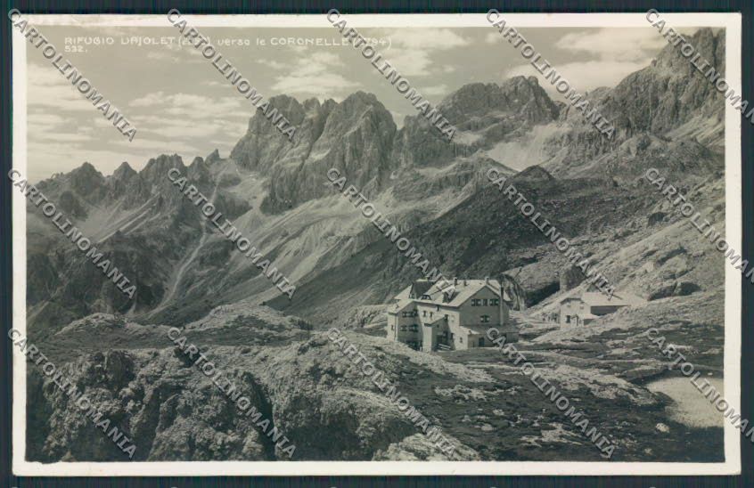 Trento Rifugio Vajolet Foto cartolina RB1810 – fronte