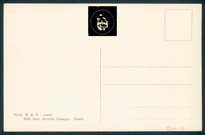 Bolzano Cima Penegal cartolina RB1850 – retro