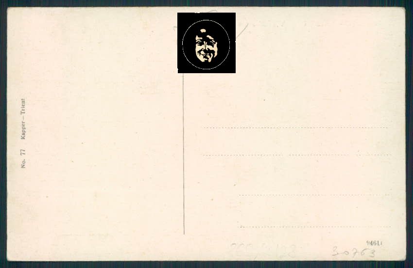 Trento cartolina RB1883 – retro