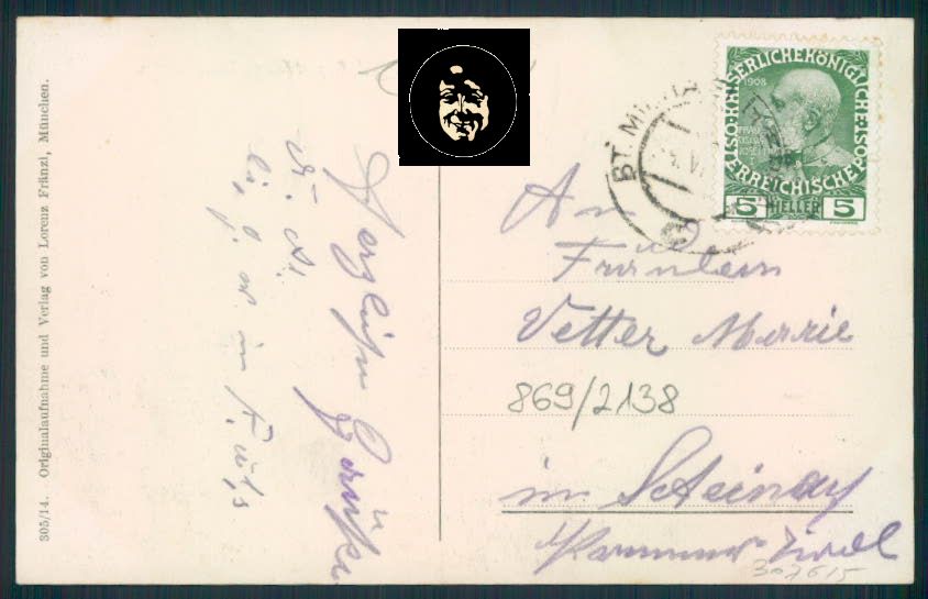 Bolzano Appiano Eppan cartolina RB1885 – retro
