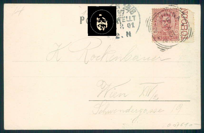 Bolzano Monte Tofano cartolina RB1907 – retro