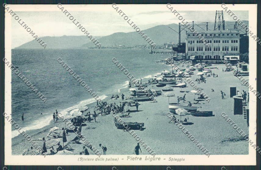 Savona Pietra Ligure cartolina RB1927 – fronte