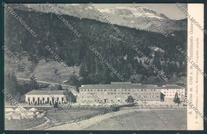 Sondrio Santa Caterina cartolina RB1933 – fronte