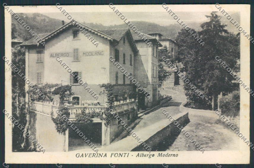 Bergamo Gaverina Fonti cartolina RB1943 – fronte