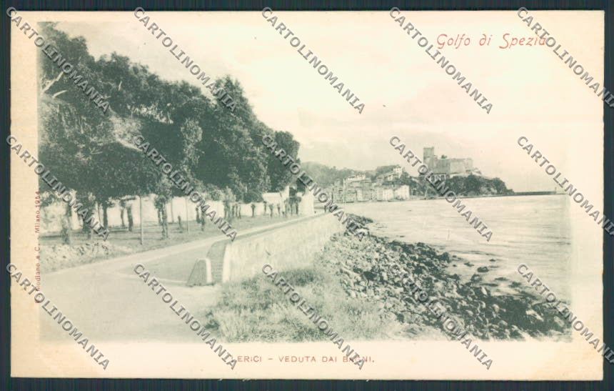 La Spezia Lerici cartolina RB1951 – fronte