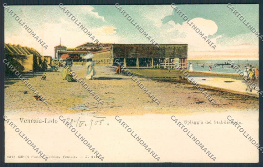 Venezia Lido cartolina RB1967 – fronte