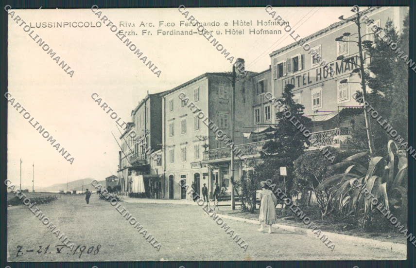 Croazia Croatia Lussinpiccolo cartolina RB1973 – fronte