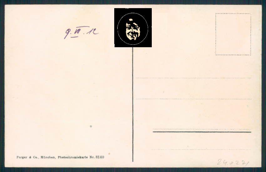 Croazia Croatia Lussinpiccolo Cigale cartolina RB1975 – retro