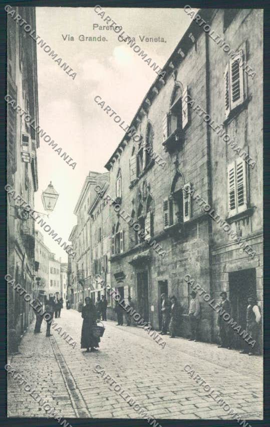 Croazia Croatia Parenzo Porec cartolina RB1988 – fronte