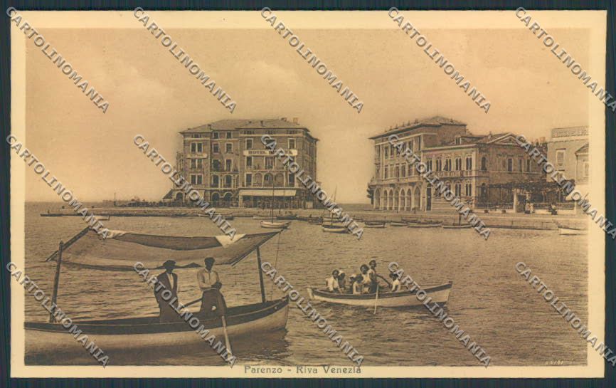 Croazia Croatia Parenzo Porec cartolina RB1991 – fronte