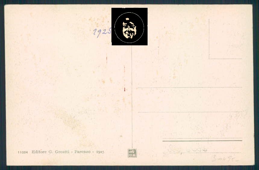 Croazia Croatia Parenzo Porec cartolina RB1996 – retro