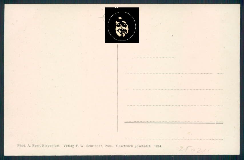 Croazia Croatia Pola Pula cartolina RB2013 – retro