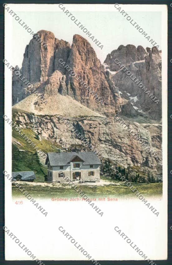Bolzano Rifugio Sella cartolina RB2046 – fronte