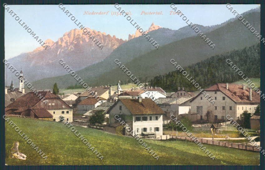 Bolzano Villabassa Niederdorf cartolina RB2047 – fronte