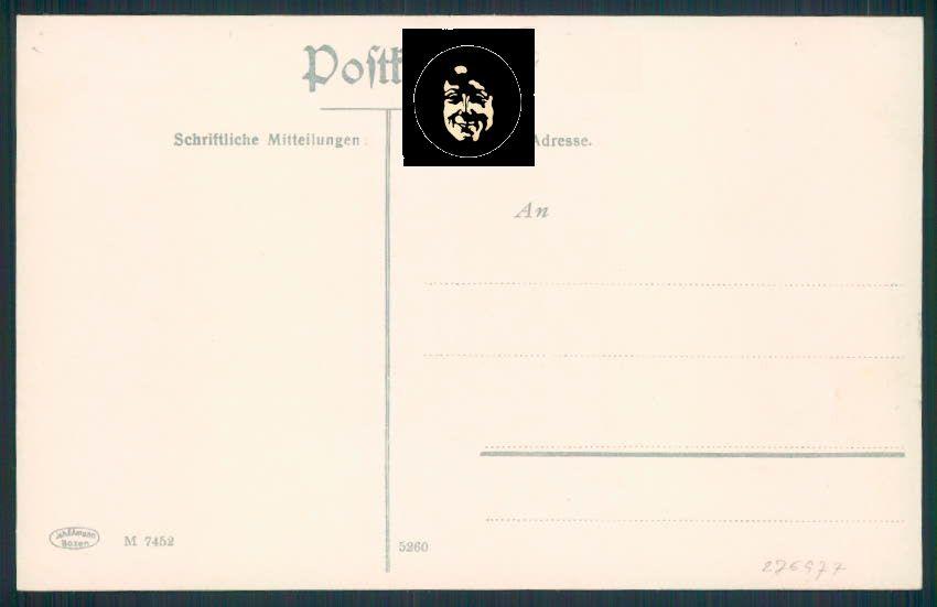 Bolzano Villabassa Niederdorf cartolina RB2047 – retro