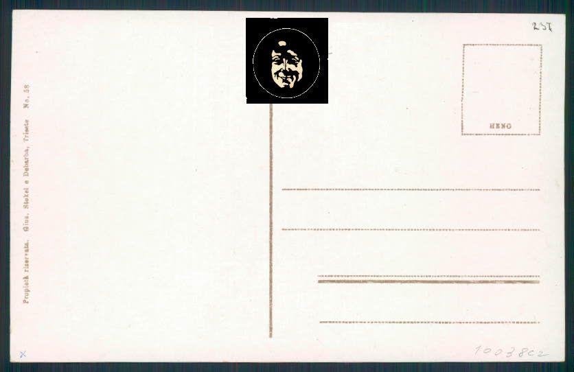 Trieste Muggia cartolina RB2049 – retro