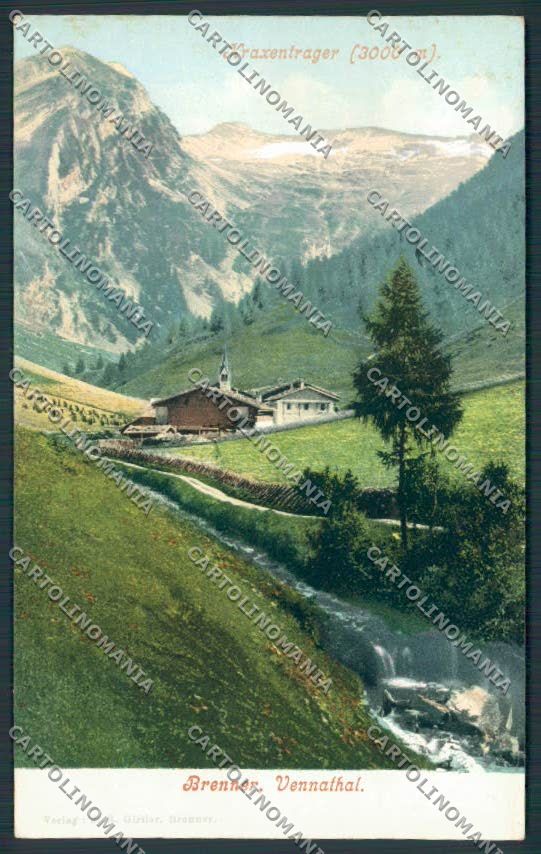 Bolzano Brenner Vennathal Brennero cartolina RB2050 – fronte