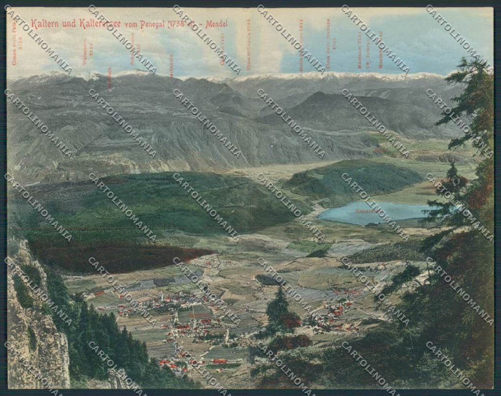Bolzano Mendel Doppia cartolina RB2071 – fronte