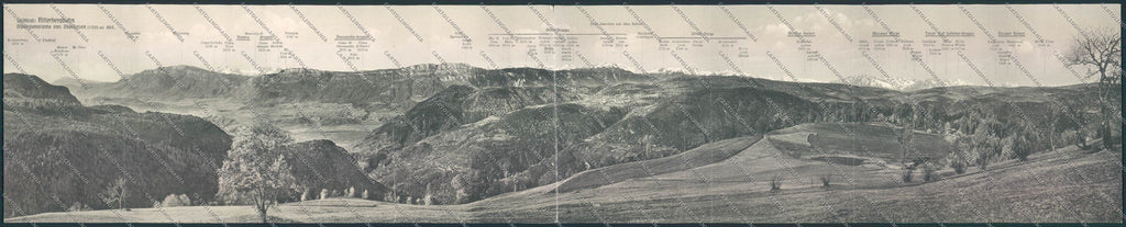 Bolzano Sudtirol Panoramica cartolina RB2072 – fronte