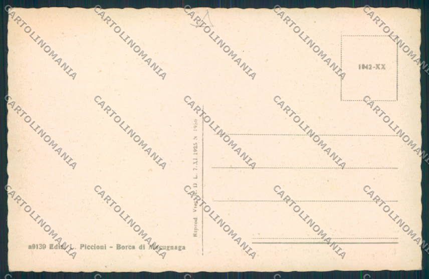Verbania Macugnaga Monte Rosa cartolina RB2075 – retro