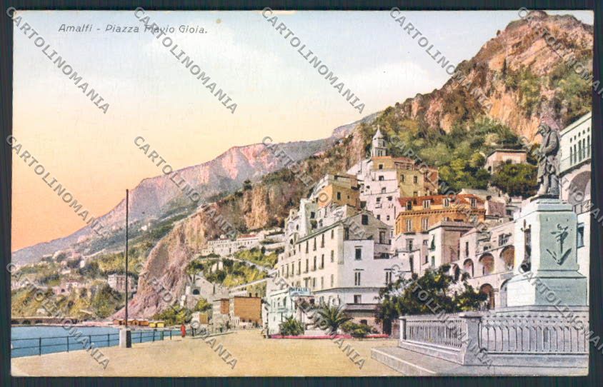 Salerno Amalfi cartolina RB2088 – fronte