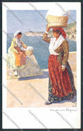 Croazia Ragusa Dubrovnik Costumi cartolina RB2105 – fronte